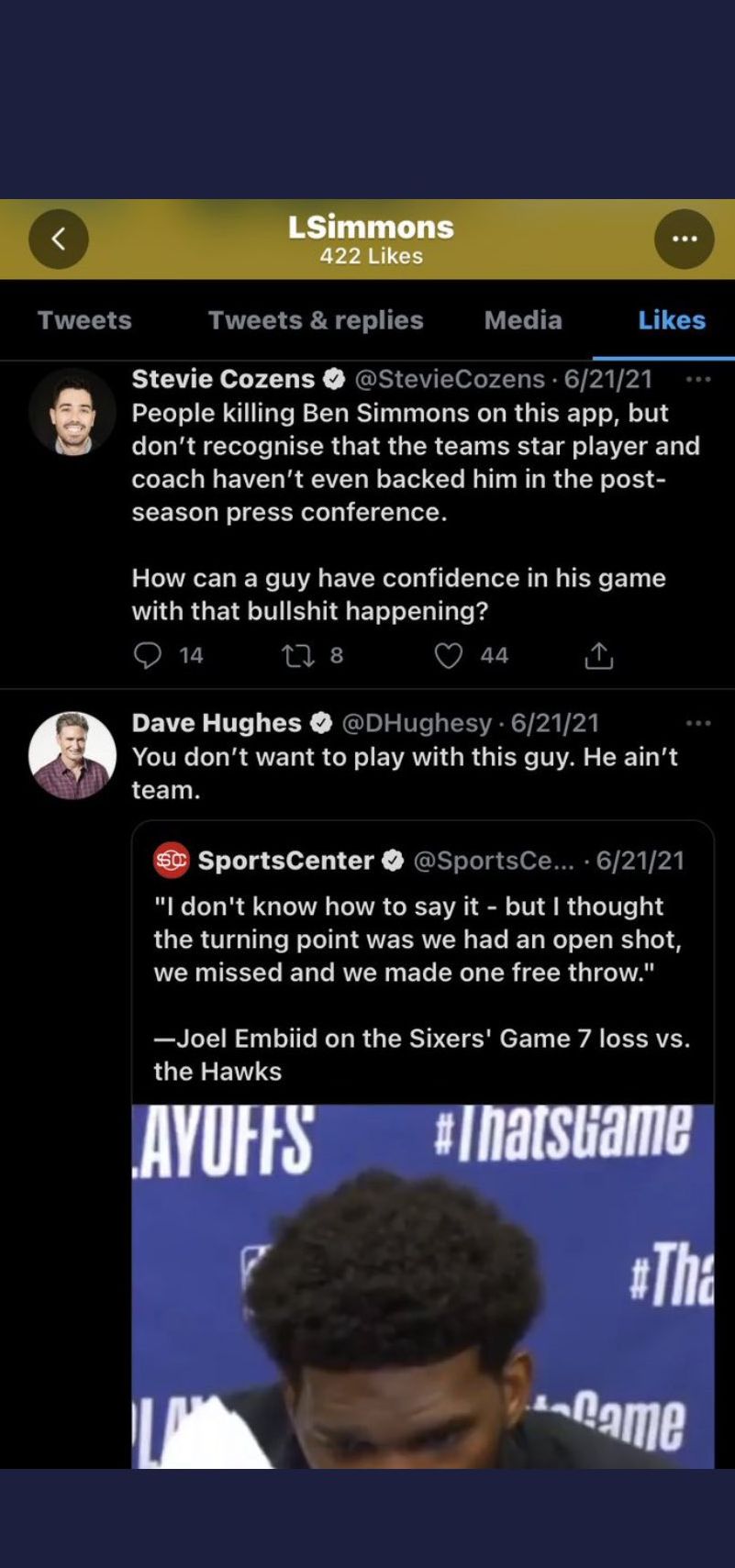 76ers Drama: Ben Simmons vs Joel Embiid War Intensifies 1