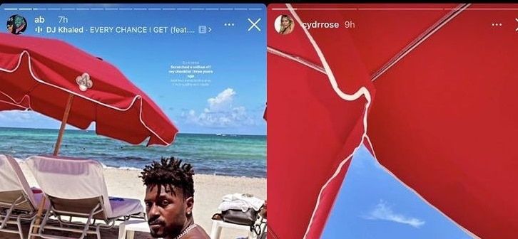 Antonio Brown In Love Triangle With Fiancée And Model? 1