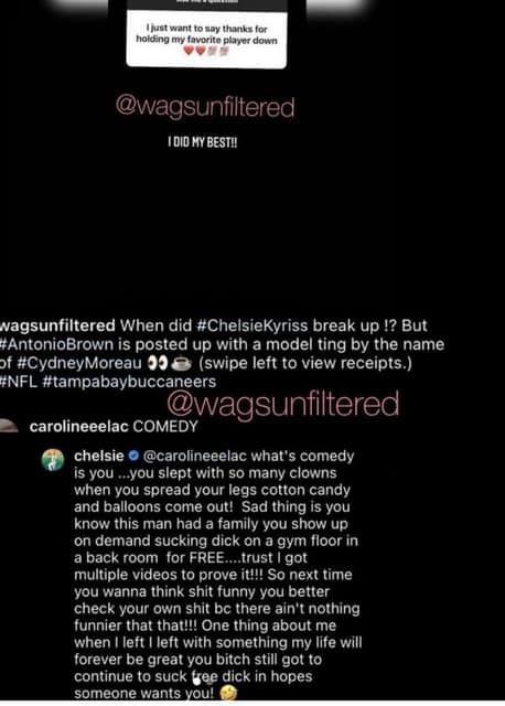 Antonio Brown In Love Triangle With Fiancée And Model? 3
