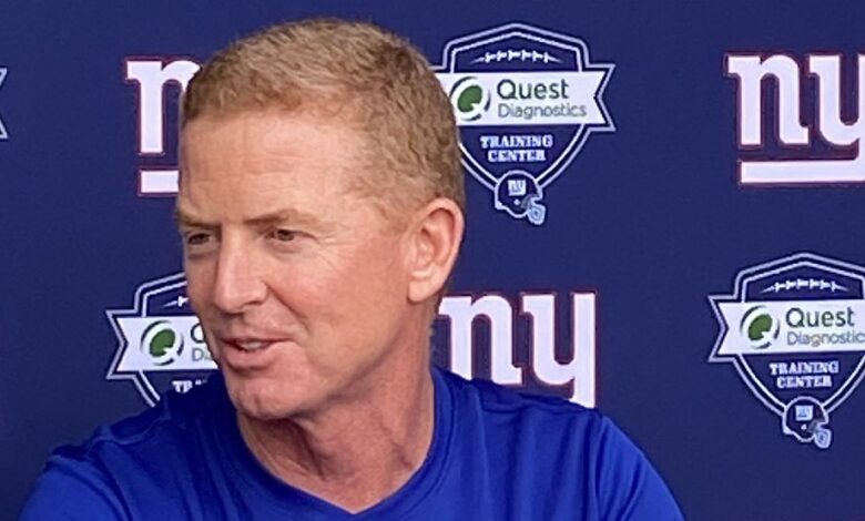 Jason Garrett Wears Shirt with 1-Word Message For Giants (Photo)