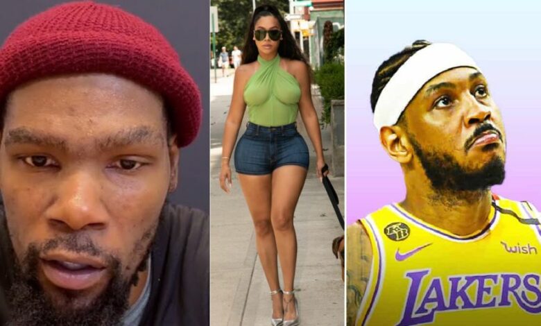 Is Kevin Durant Creeping On Carmelo Anthony’s Ex-Wife La La?
