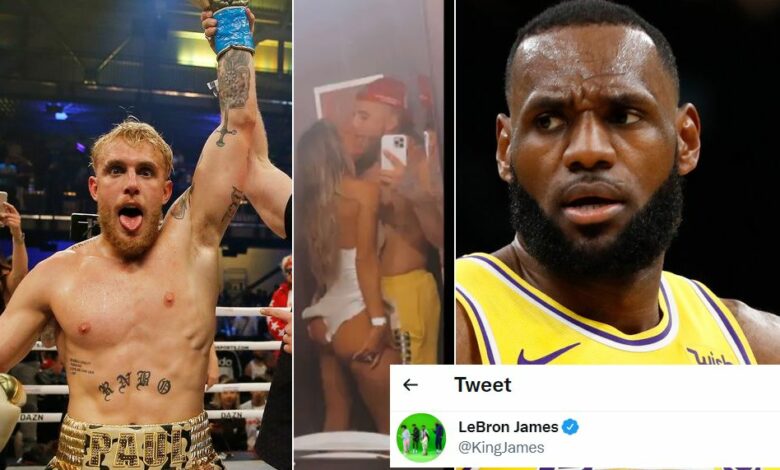 LeBron James’ Jake Paul Message Goes Viral (Photo)
