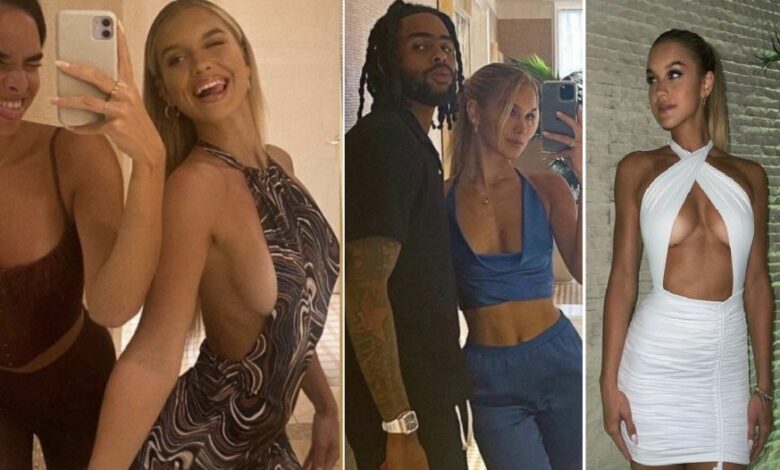 D’Angelo Russell’s Girlfriend Laura Ivaniukas Reacts To Lakers Performance