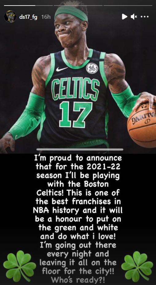 Dennis Schroder’s 5-Word Response To Disastrous Celtics Signing 2