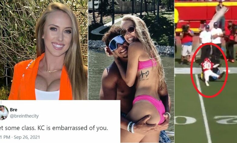 Brittany Matthews Claims Chiefs Were Cheated In Chargers Loss (Photos)