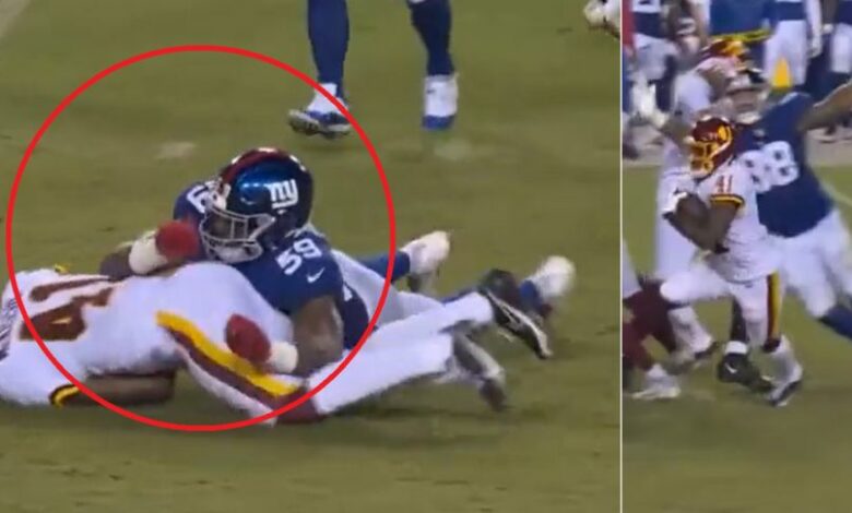 Did Washington Football Team Cheat In Win Over Giants? (Video)