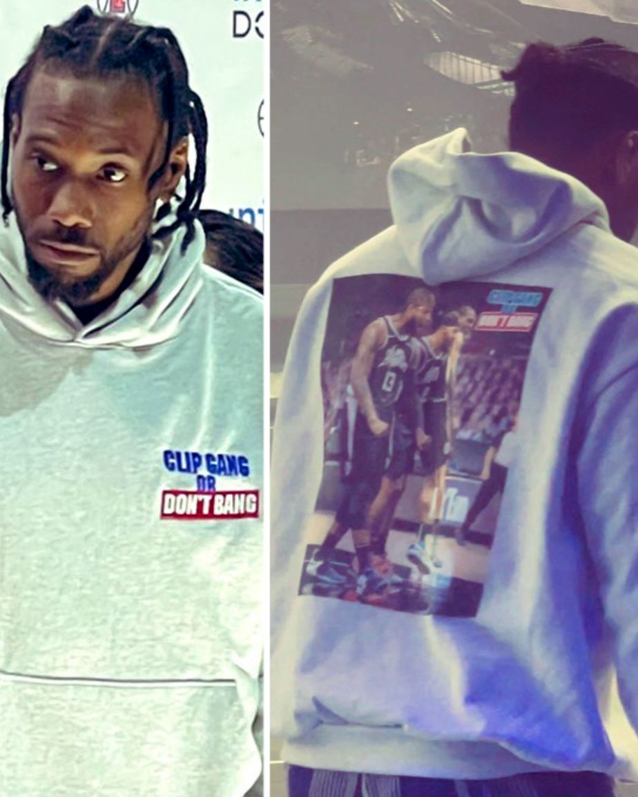 Kawhi Leonard Mocks Mavericks With New Sweatshirt (Photos) 2