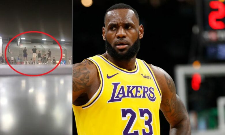 Leaked Footage Of LeBron James’ Special Lakers Event (Video)
