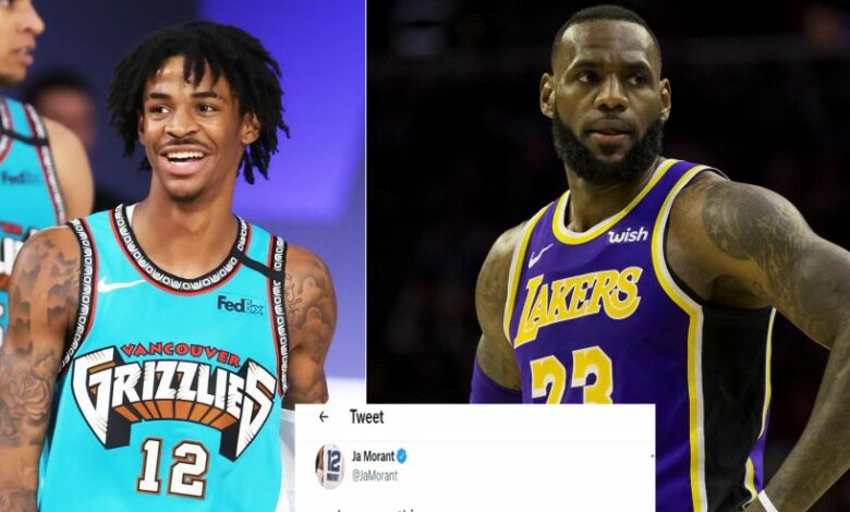 Ja Morant’s 3-Word Response To LeBron James’ Criticism