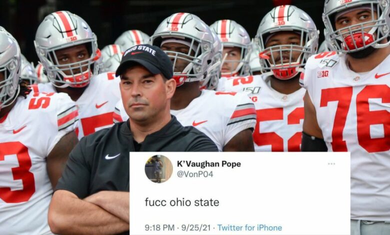 Did An Ohio State Player Just Quit The Team Midgame? (Photos)