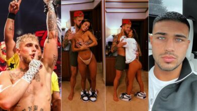 Jake Paul Gets Frisky With GF Amid Tommy Fury Fight Rumors (Photos)