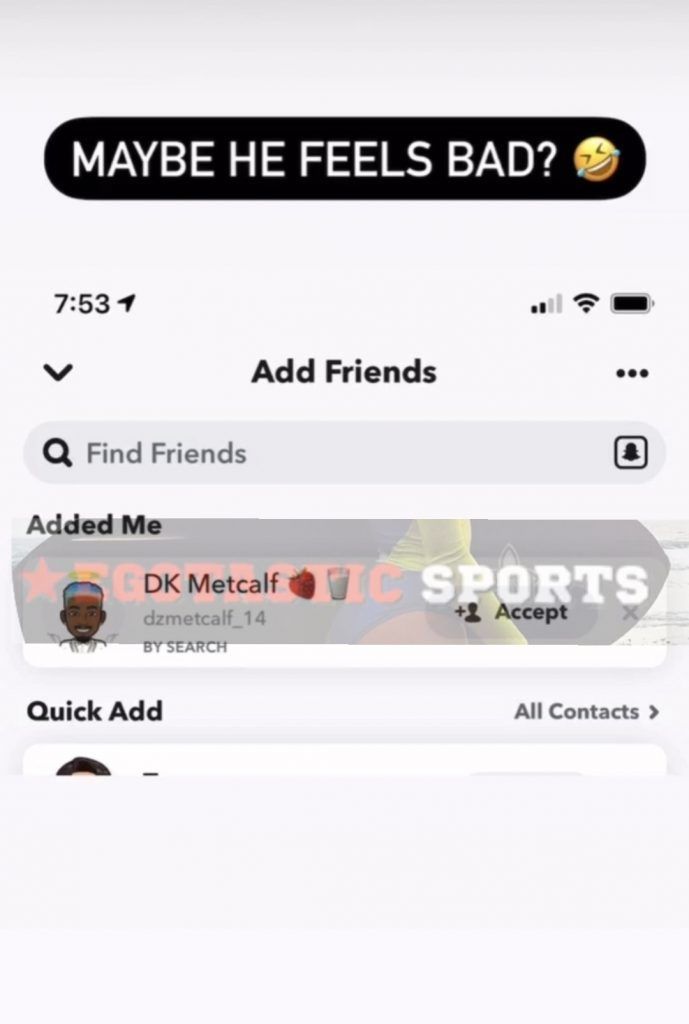 Seahawks Star DK Metcalf Called Out Over Foursome (Video) 2