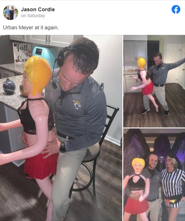 Urban Meyer Halloween Costume Goes Viral (Photos) 1