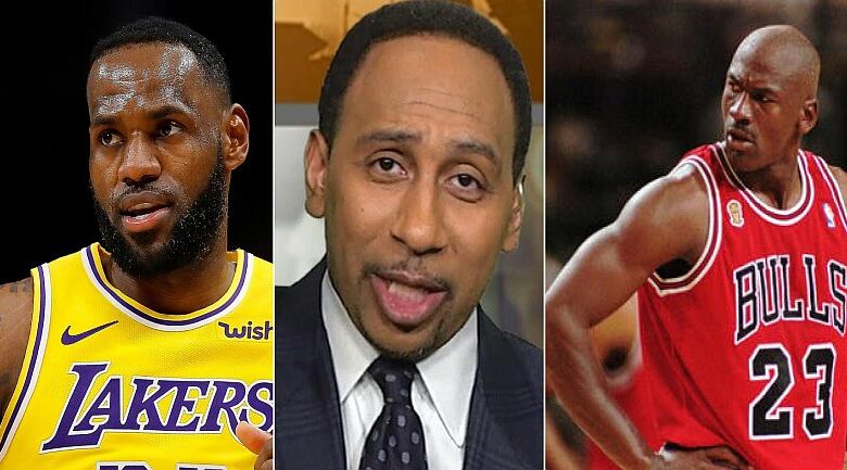 Stephen A. Smith Settles MJ vs LeBron Debate Once And For All