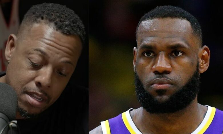 Paul Pierce Mocks LeBron James, Lakers (Video)