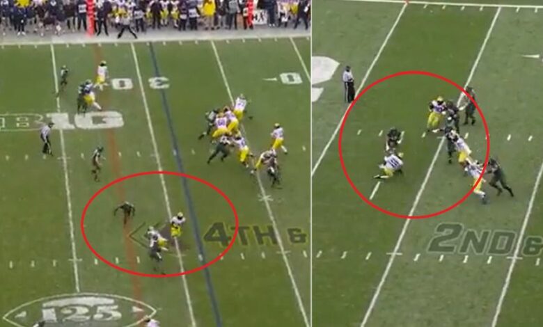Video Shows Michigan Getting Robbed vs Michigan State