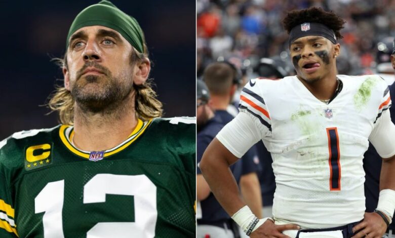 Justin Fields’ Warning For Aaron Rodgers Ahead Of Bears vs Packers