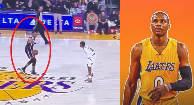 Russell Westbrook’s Gang Gestures Spark Controversy (Photos)