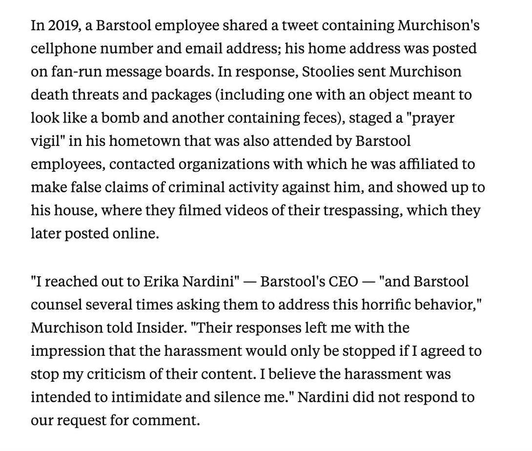 Barstool’s Dave Portnoy Accused Of Violent Encounters With Women 6