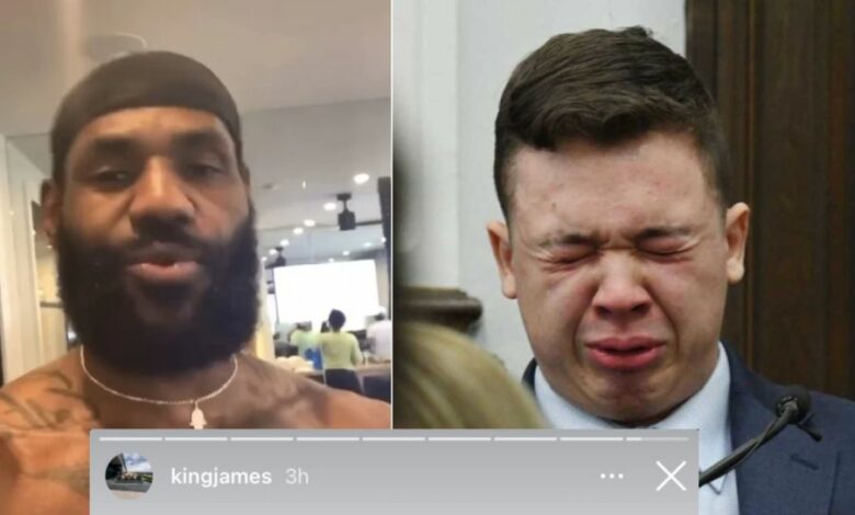 LeBron James’ Blunt Response To Kyle Rittenhouse Verdict (Photo)