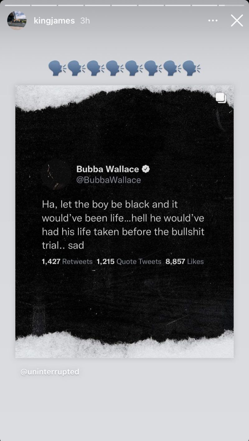 LeBron James’ Blunt Response To Kyle Rittenhouse Verdict (Photo) 1