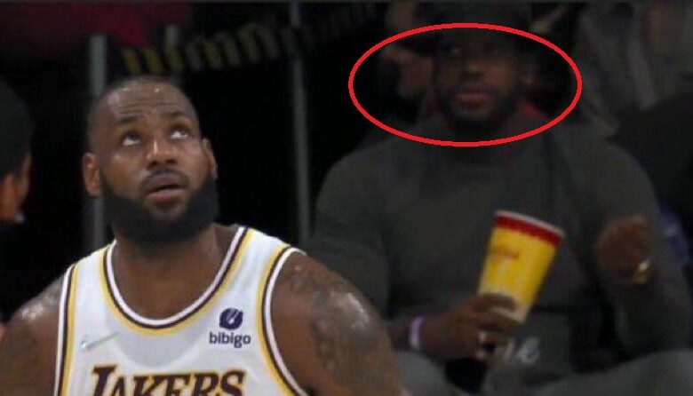 LeBron James’ Twin Brother Attends Lakers Game (Photos)