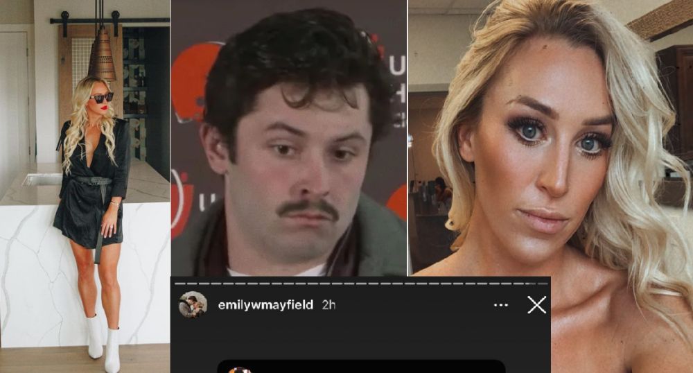 Baker Mayfield’s Wife Emily Responds After Deleting Controversial