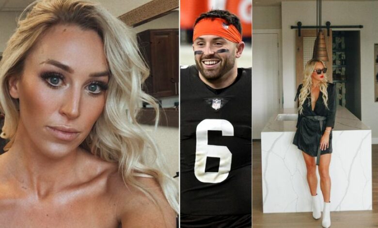 Baker Mayfield’s Wife’s Provocative Halloween Costume Goes Viral (Photos)