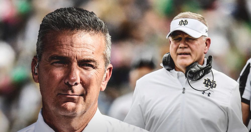 notre dame hiring urban meyer after brian kelly goes to lsu game 7