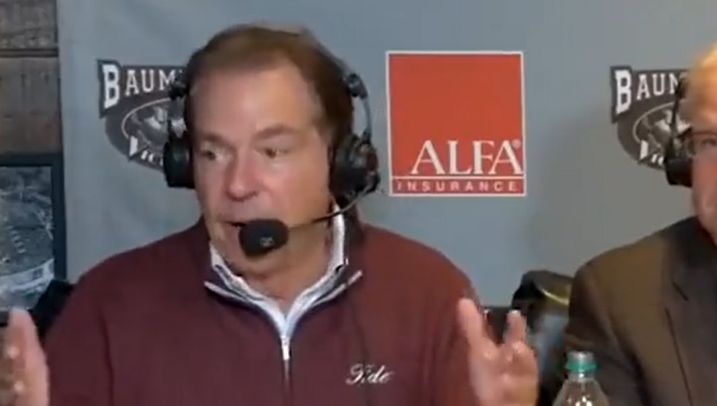 Nick Saban Criticizes Spoiled Alabama Fans (Video)