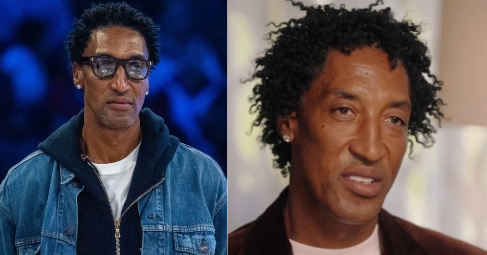 Scottie Pippen Drives Car With Shirtless Woman In Backseat (Photos)