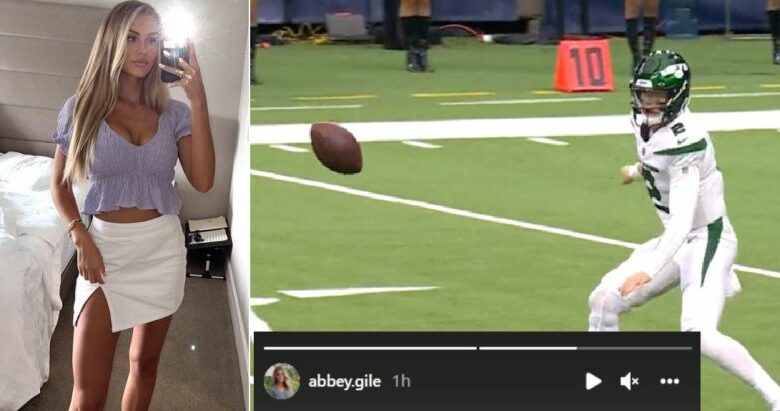 Jets QB Zach Wilson And GF Abbey Gile Abruptly Broke Up?