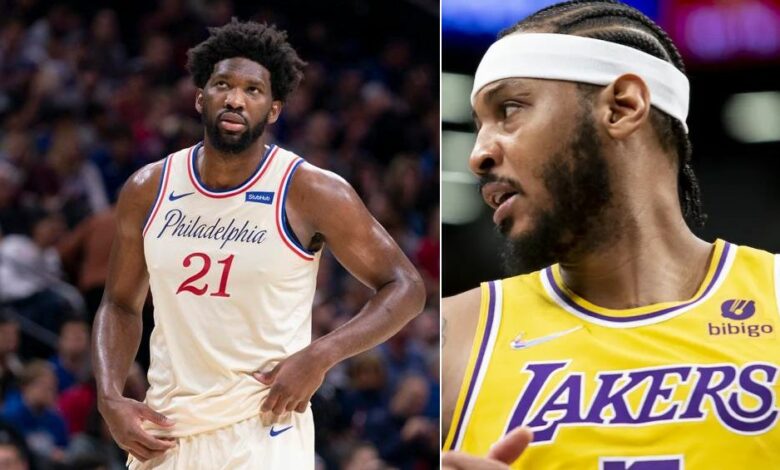 Carmelo Anthony Gets Brutally Honest About Joel Embiid