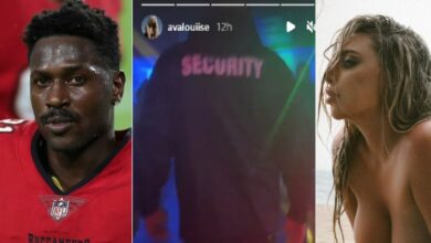 Antonio Brown Gets Revenge On Ava Louise For Outing Him (Photos)