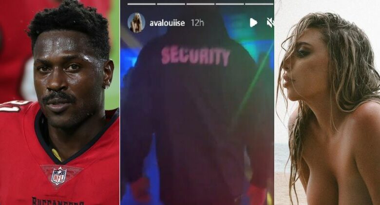 Antonio Brown Gets Revenge On Ava Louise For Outing Him (Photos)