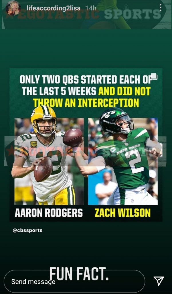 Zach Wilson’s Mom On How He’s Like Aaron Rodgers (Photos) 1