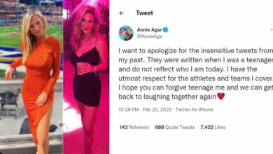 NFL Correspondent Annie Agar’s Wild Vacation Photos Cause A Stir