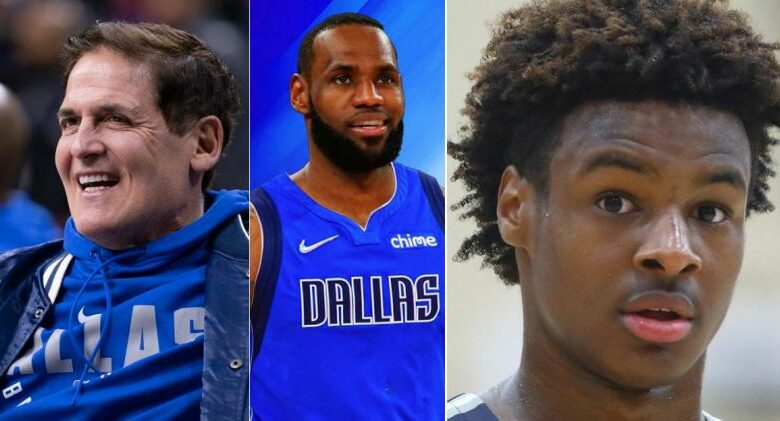 Mark Cuban’s Curious Response To Mavs Drafting Bronny
