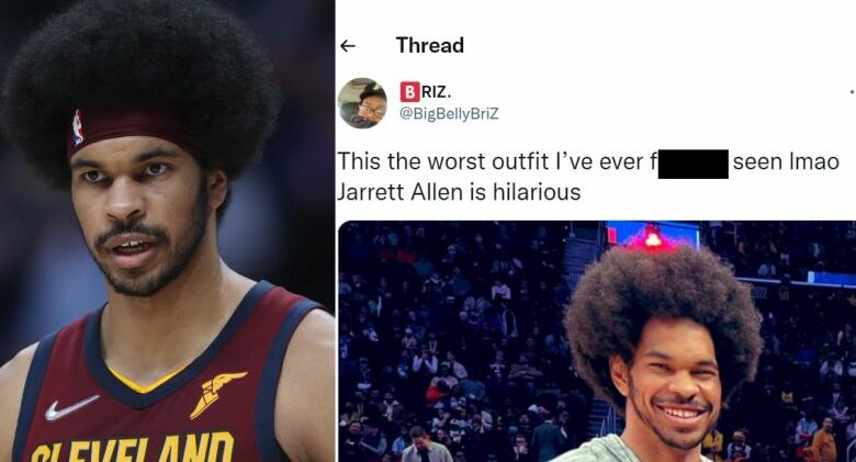 Jarrett Allen’s Provocative All-Star Wardrobe Causes A Stir (Photos)