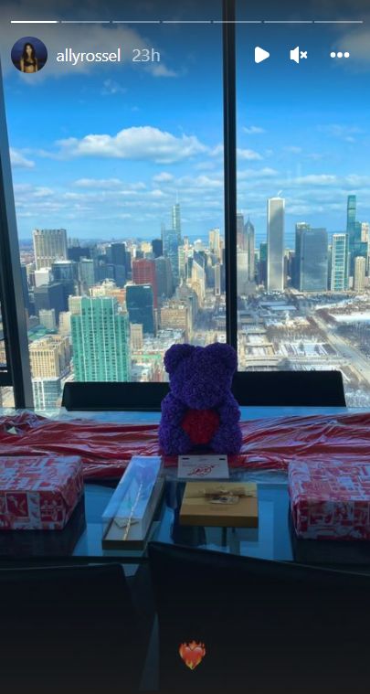 Lonzo Ball's Valentine’s Gifts For GF Ally Rossel (Photos) 1
