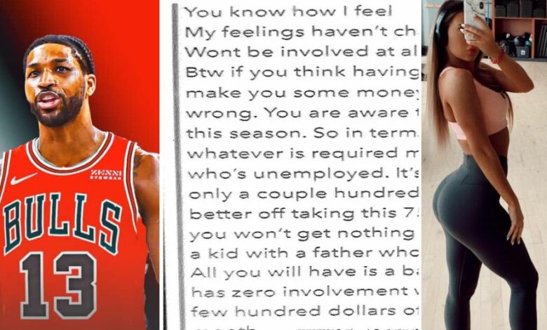How Much Bulls' Tristan Thompson Owes In Child Support