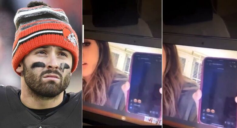 Baker Mayfield’s Alleged Provocative DMs Leaked By Woman (Photos)
