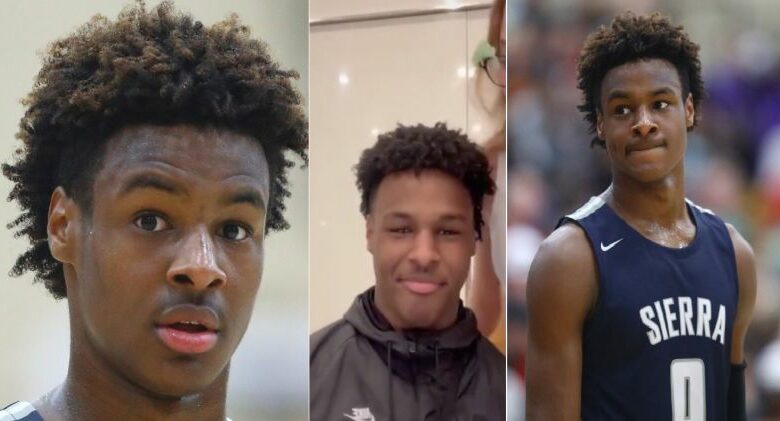 Bronny James GF Rumors Elicit Strong Response On Social Media (Photos)
