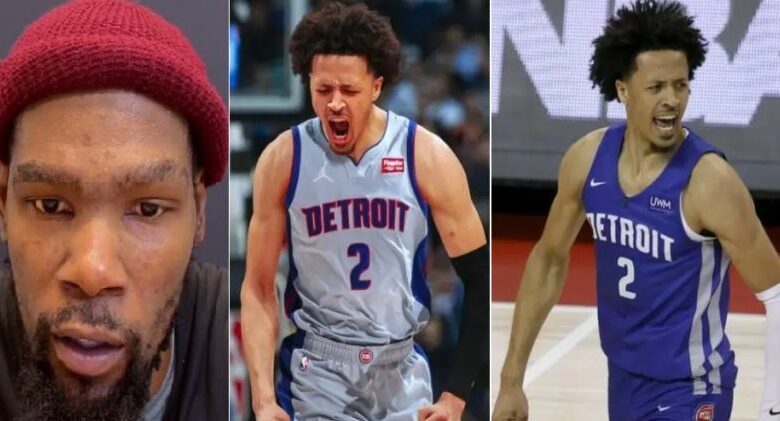 Kevin Durant Gets Brutally Honest About Pistons’ Cade Cunningham