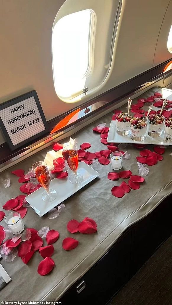 Patrick Mahomes, Brittany Matthews Honeymoon Photos Emerge 1