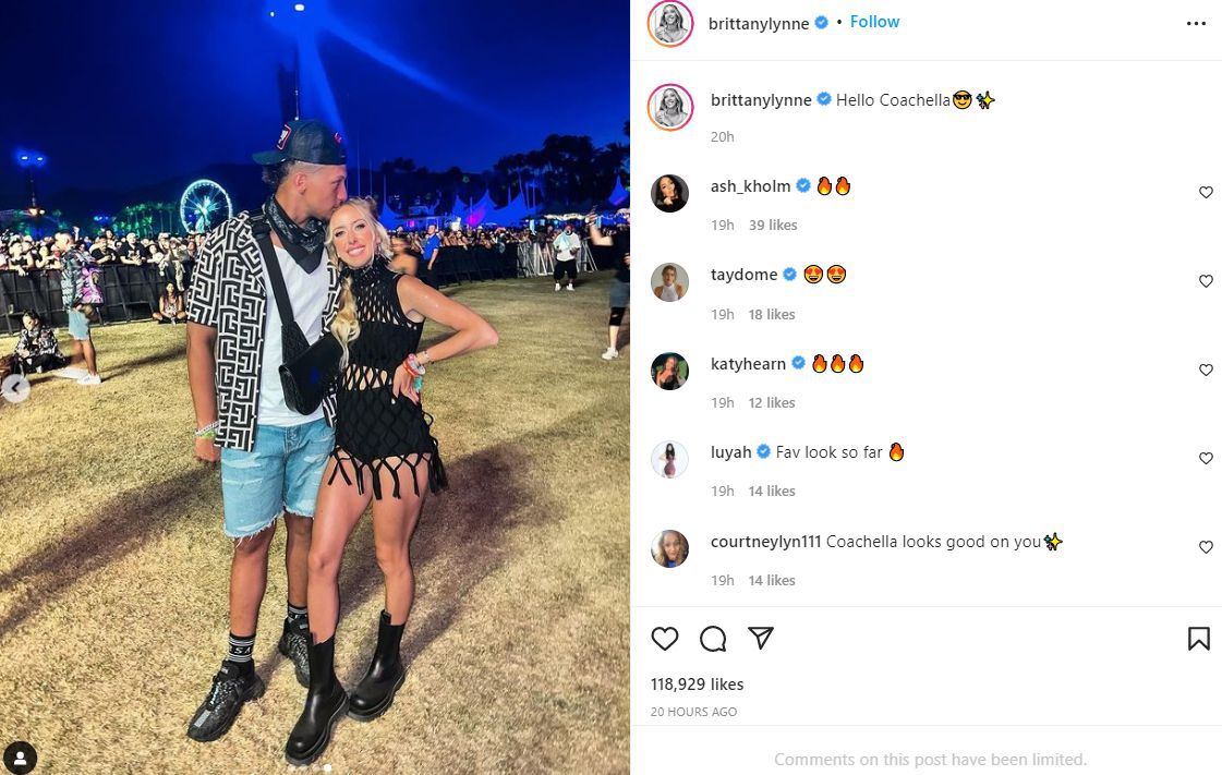 Brittany Mahomes’ Wild Coachella Photos With Patrick Go Viral 4