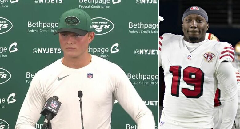 Zach Wilson’s Blunt Reaction To Jets Trading For Deebo Samuel