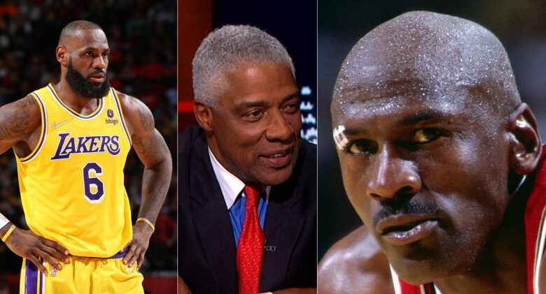 Julius Erving Settles LeBron James vs Michael Jordan Debate