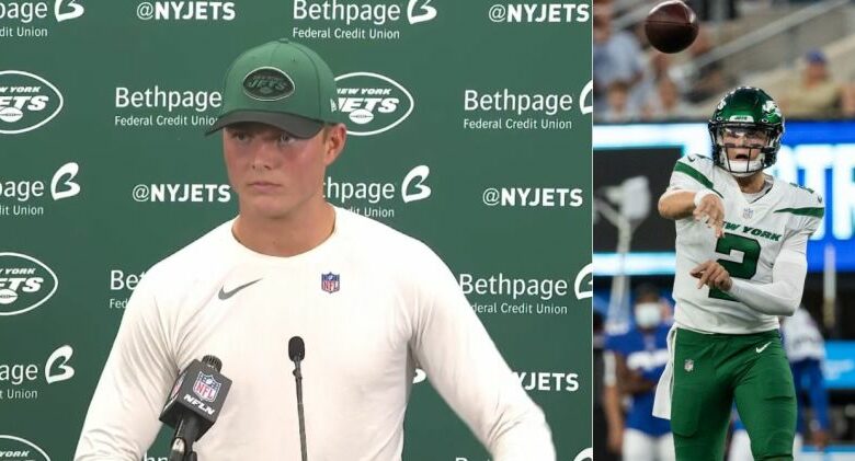 Zach Wilson’s Response To Getting Benched By Jets