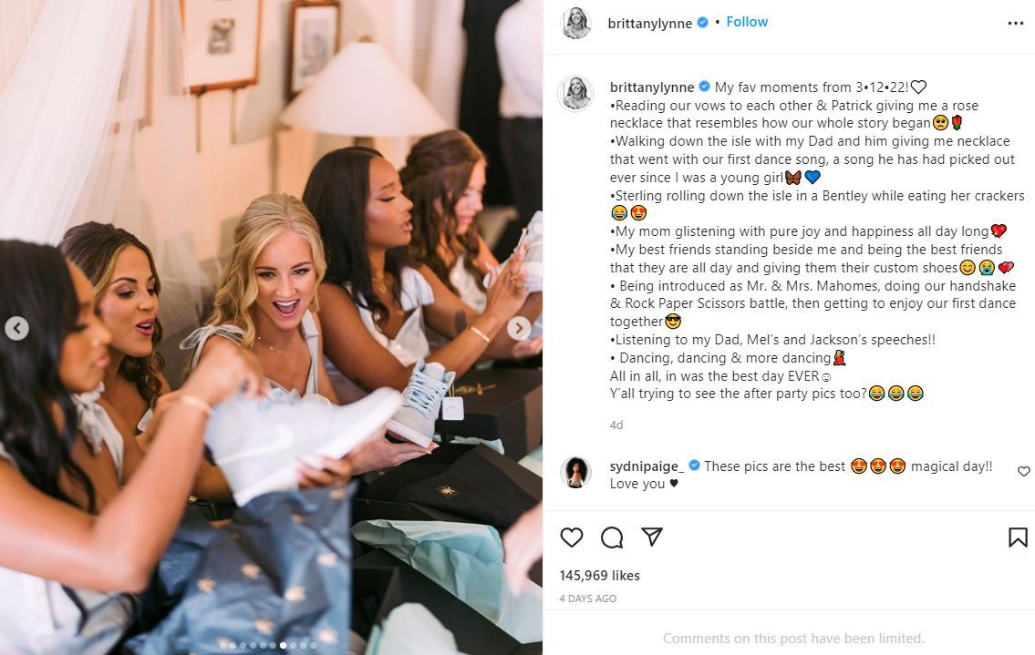 Patrick Mahomes, Brittany Matthews Post-Wedding Photos Emerge 4